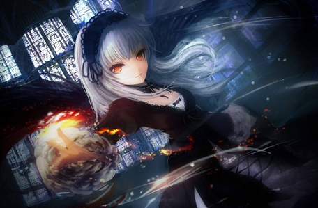  Name: Well . . . I don't know my real name . . . But I've always called myself Suigintou. Age: *lo