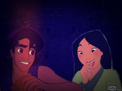 Aladdin and Mulan