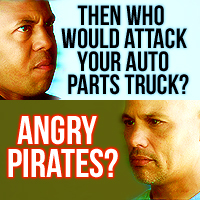  10 - Talk Like A Pirate Tag (actual quote from very serious Zeigen about murderous bikers)