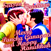  Round 19: [i]The Big Bang Theory[/i] 1. Holiday Card {Howard & Raj}
