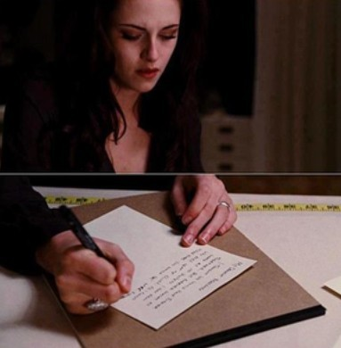 “My dearest Renesmee,I thought we would have forever together.But forever isn't as long as I'd hope