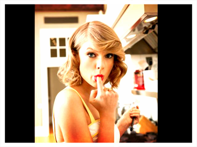 mine~
Taylor swift with short hair!