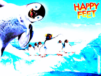 Day 3 : Favorite animated movie

 [b]Happy Feet (2006)[/b]