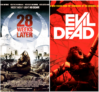 Day 7 : Favorite horror movie

[b]28 Weeks Later (2007) and Evil Dead ( 2013) [/b]