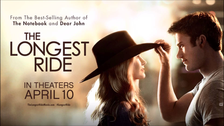 Day 1 Last movie seen in theaters 
The Longest Ride 