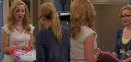  (01 x 01) Liv's bracelet disappears and reappears several times between shots.