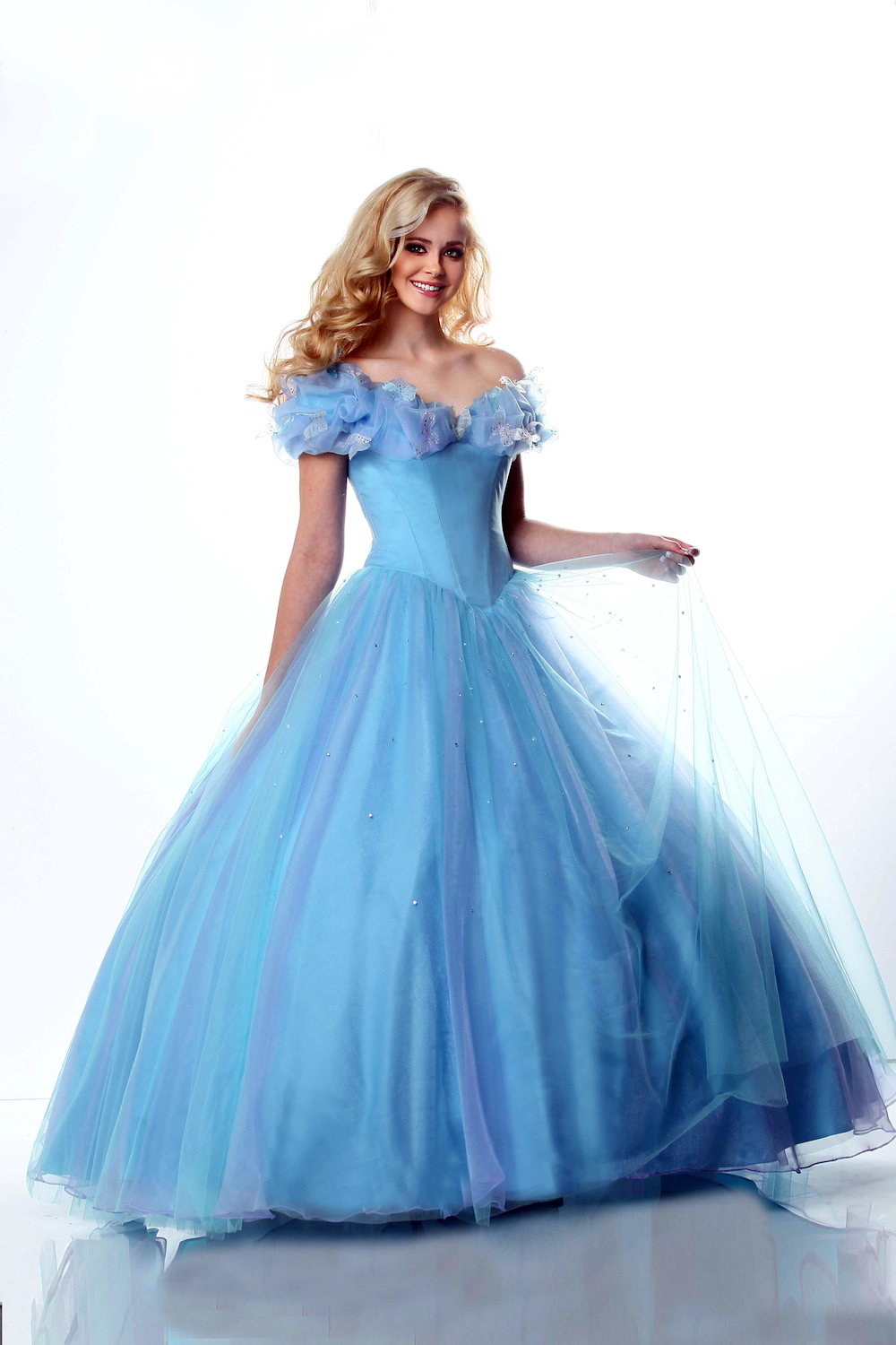 Cinderella dress.