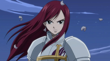 Erza Scarlet from Fairy Tail.