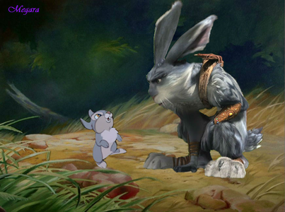  hari 6: favorit Father/Son Crossover Bunnymund and Thumper