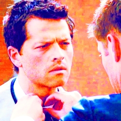 [b]13. Favorite Non-Canon Couple[/b]

I don't ship them seriously, but... Castiel and Dean Winchest