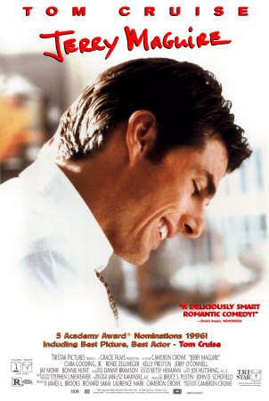  dia 21 - favorito sports movie I am not a sports fã but I do amor Jerry MaGuire and anjos in the