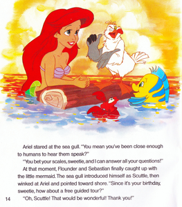 [b]Walt Disney Book Scans - The Little Mermaid: Ariel and the Mysterious World Above (English Version