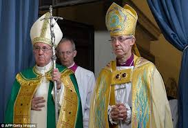  The Archbishop of Canterbury & Pope Francis at the ecumenical evensong\vespers