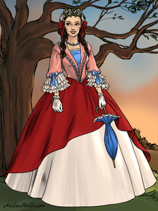 Disney Princess Lineup (made using Azalea's Dress up Dolls) - Principesse  Disney fan Art (34329229) - fanpop