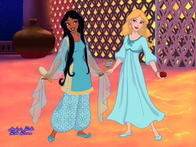 Entry 1: Makeover (Jasmine and Cinderella)