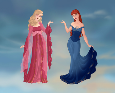 Entry 2: Rose and Nightshade (Aurora and Ariel)