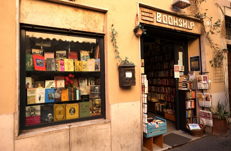  I once found an Open Book Store in Rome :)