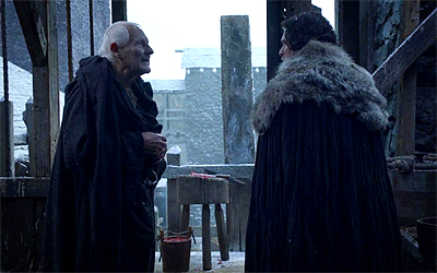 "Tell me, did you ever wonder why the men of the Night's Watch take no wives and father no children?"