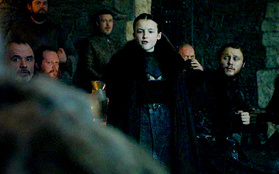 The King in the North! And the 10 year old girl who shamed a whole room of grown-ass men into submiss