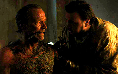 "You are not dying today, Ser Jorah." <3