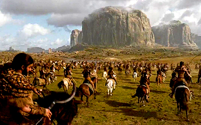  The sound of incoming Dothraki horde. My god. I couldn't find a decent cap, herufi kubwa of it, but when the ride