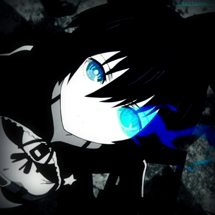  (June 6, 2015) A simple sunting of Black Rock Shooter. I definitely should have turned down the contr