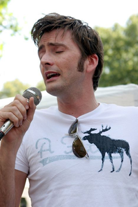 Day 6: Singing 🎤 I think David's singing here? No idea what's going on here *lol!* But I do know t