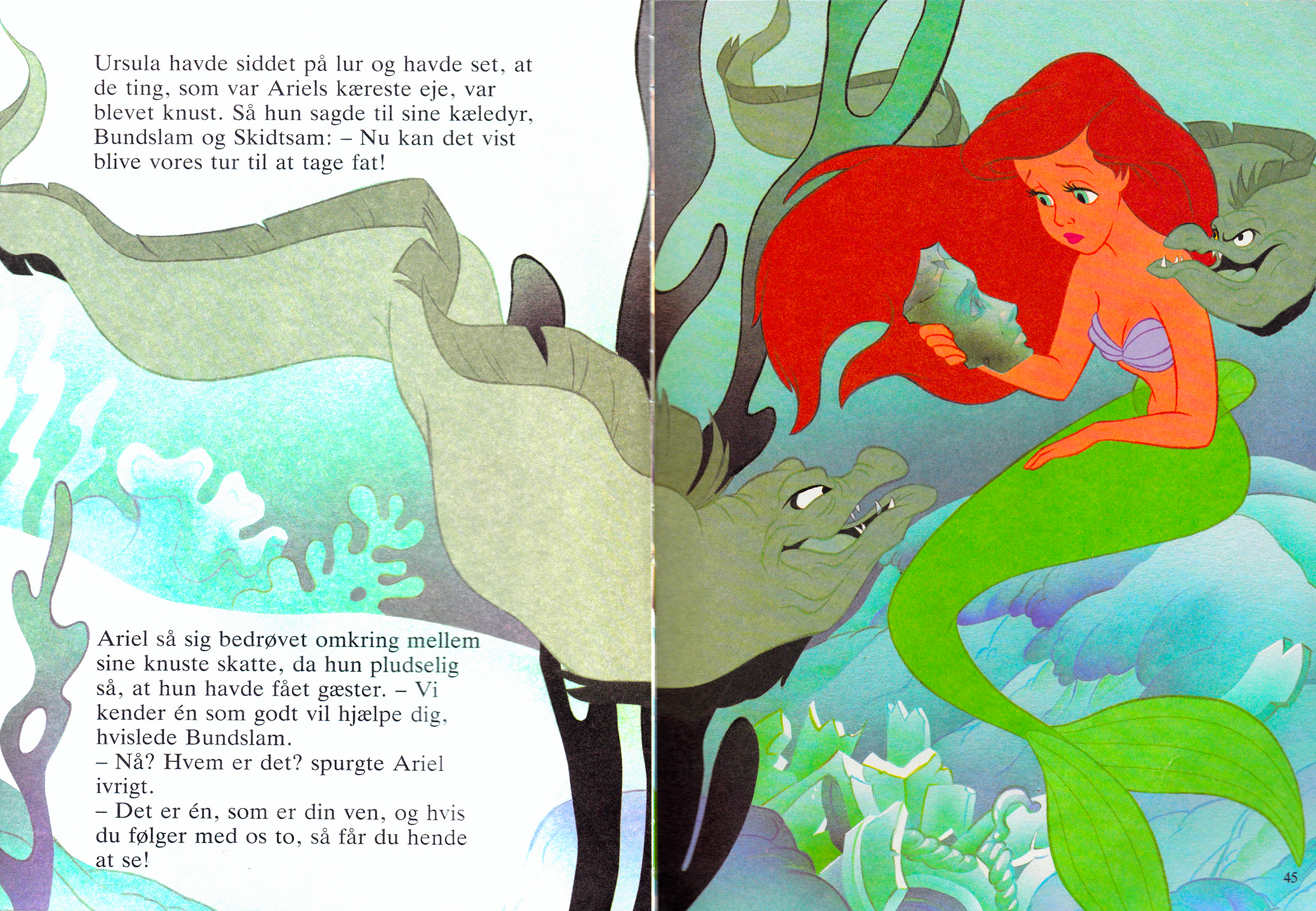Walt Disney Book Scans - The Little Mermaid: The Story of Princess