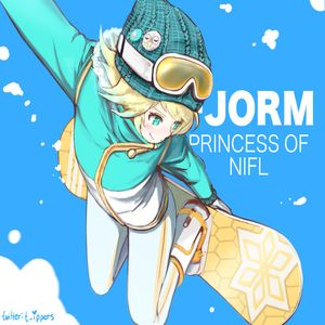 I wouldn't be me if I did not enter this round.

Fjorm from Fire Emblem catching air.