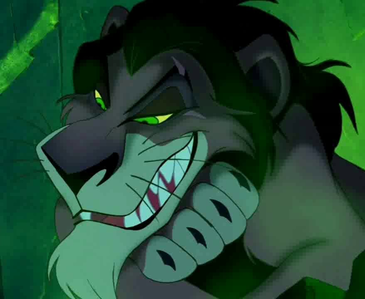  Scar from The Lion King. 🖤💚🦁👑