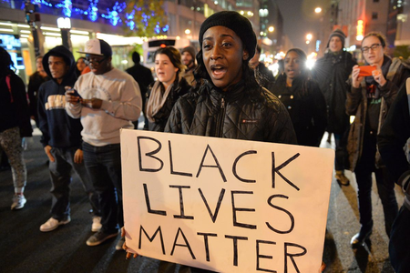  Black because black lives matter!!!!!!