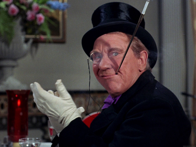  From the пингвин (Burgess Meredith)'s cameo in the Monkees.