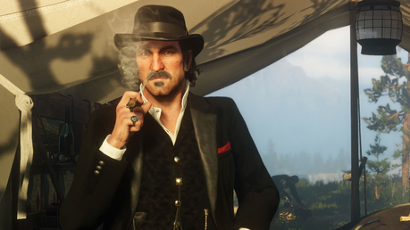 Dutch Van Der Linde from Red Dead Redempton 1 and 2..

''Have faith, he has a plan.''