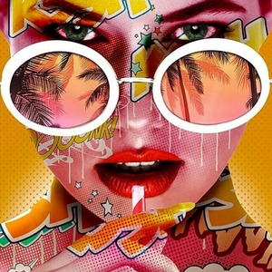  The theme is pop art so I just couldn't post anything but the stunning arts 由 Monika Nowak, I have 2