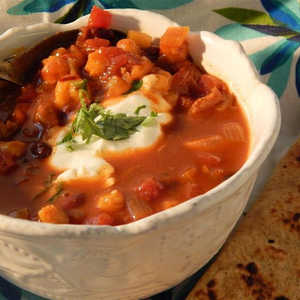 Spicy Chicken and Hominy Mexican Soup


1 tablespoon olive oil
2 eaches chicken breasts, cut into