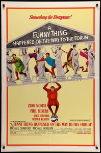 Last movie you saw?
'Funny Thing Happened On The Way To The Forum'. Funniest film ever!!!