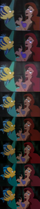  Click on the image for full-size. [b]Image 92:[/b] linguado, solha & Princess Ariel. Ron Clements: "When t