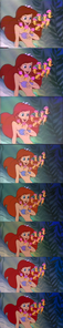 Click on the image for full-size.
[b]Image 99:[/b] Princess Ariel & The Seahorses.
Walt Disney's "T