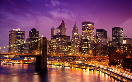 New York City skyline, so beautiful! I have this as one of my Fanpop profile headers.