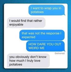 Have I mentioned how much I love potatoes? haha