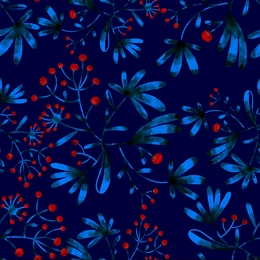  Dark blue プロフィール background