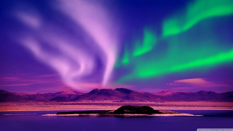  Aurora borealis fondo de pantalla #2