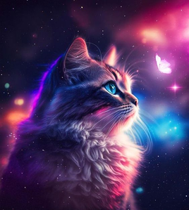  Galaxy cat