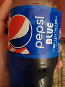 And without further ado, I have Pepsi Blue!

I swear I didn't mean for that to rhyme but it's fitti