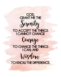  The Serenity prayer for Heather (This always helps me)❤❤