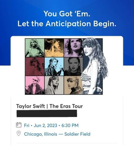 GUESS WHO GOT TICKETS TO HER FIRST TAYLOR SWIFT CONCERT!!!

It was a colossal headache though, and 
