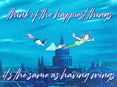 [b]Day 16 - Favorite song?[/b]
"You Can Fly!  You Can Fly!  You Can Fly!" from Peter Pan