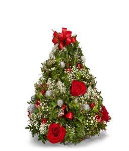 Rose Christmas tree