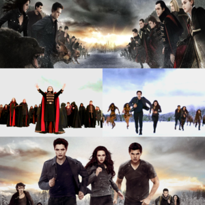 The Twilight Saga, The Cullen Coven (& friends) vs The Volturi 