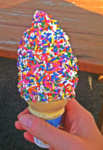 [b]2. Favorite toppings[/b]

I am a sprinkles girl 100%, I put it on almost every dessert and ice c
